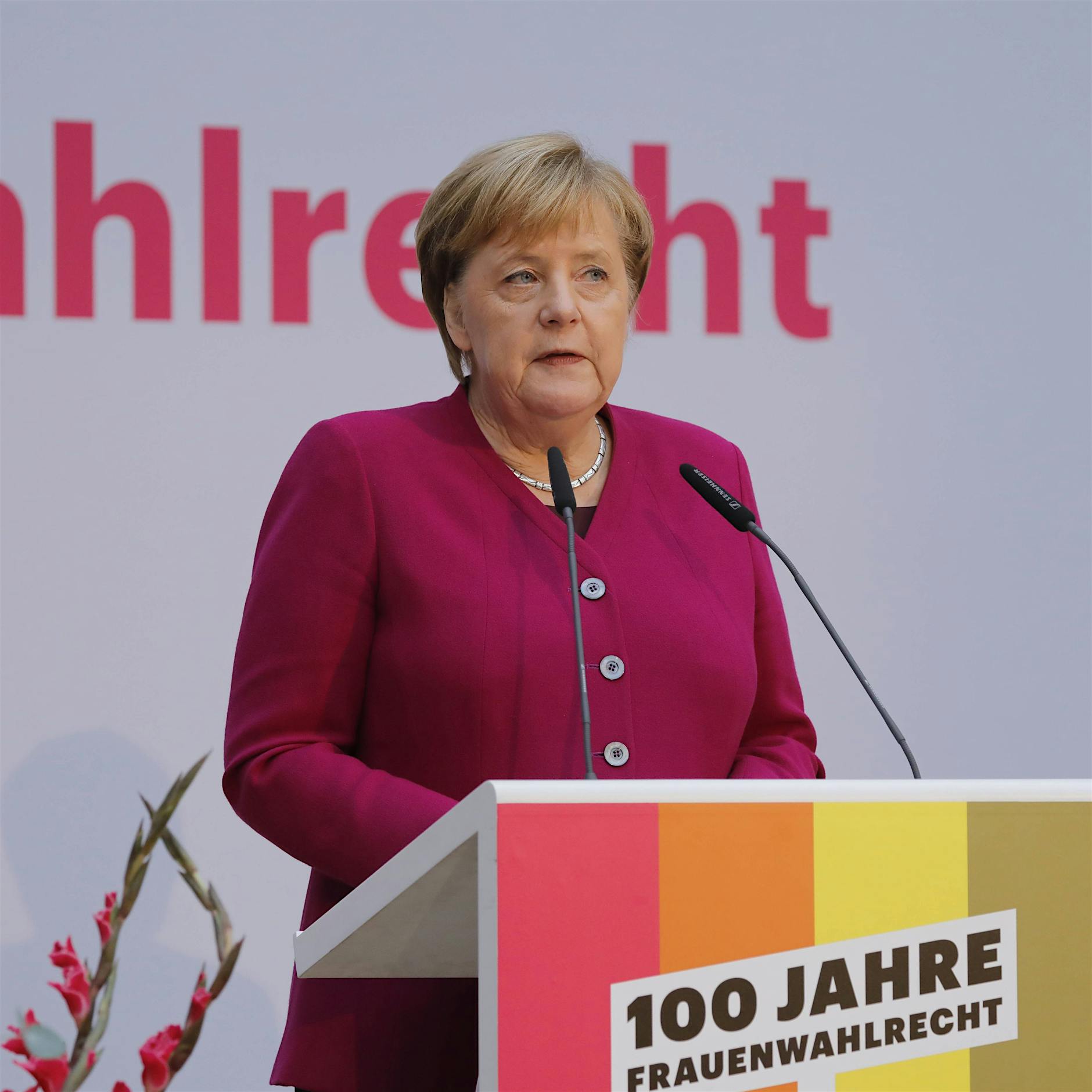Aha, Merkel ist jetzt also Feministin