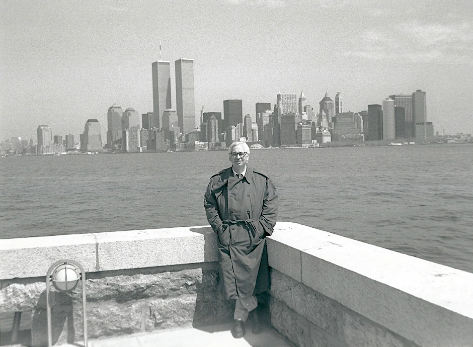 Wolfgang Koch in New York. Der Leser hat uns eines seiner privaten Fotos zur Verfügung gestellt.
