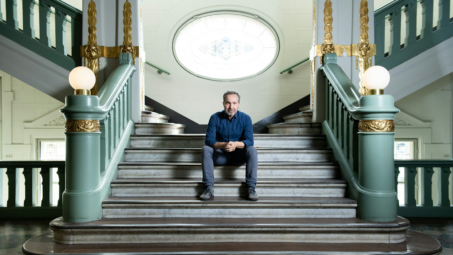 Sören Benn im Rathaus Pankow