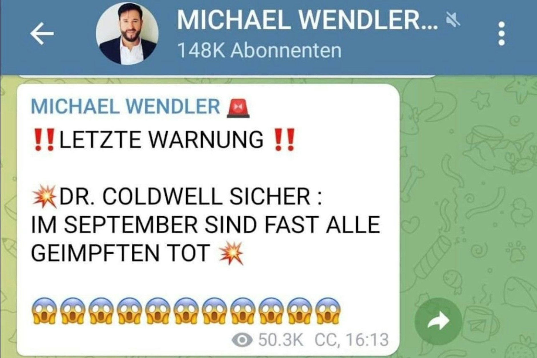 So verkündete Wendler es über Soziale Medien. 