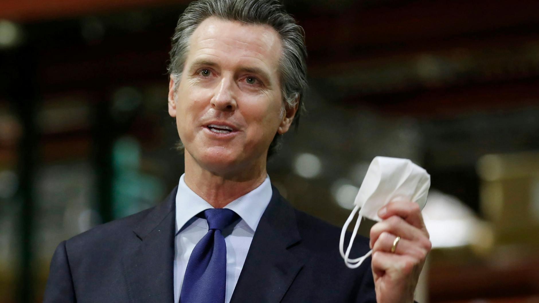 Kaliforniens demokratischer Gouverneur Gavin Newsom: Ein unnötiger Fehler könnte ihn das Amt kosten.