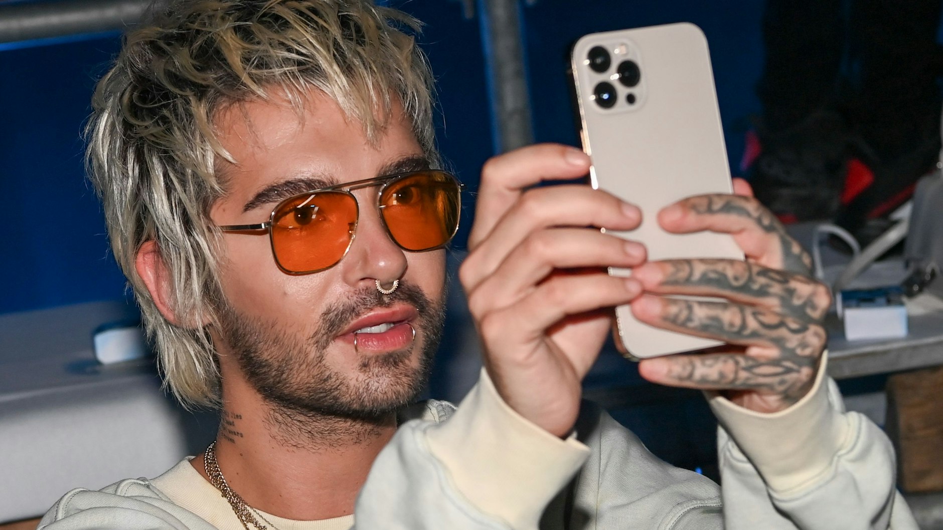 Bill Kaulitz war als Handy-Fotograf dabei.&nbsp;