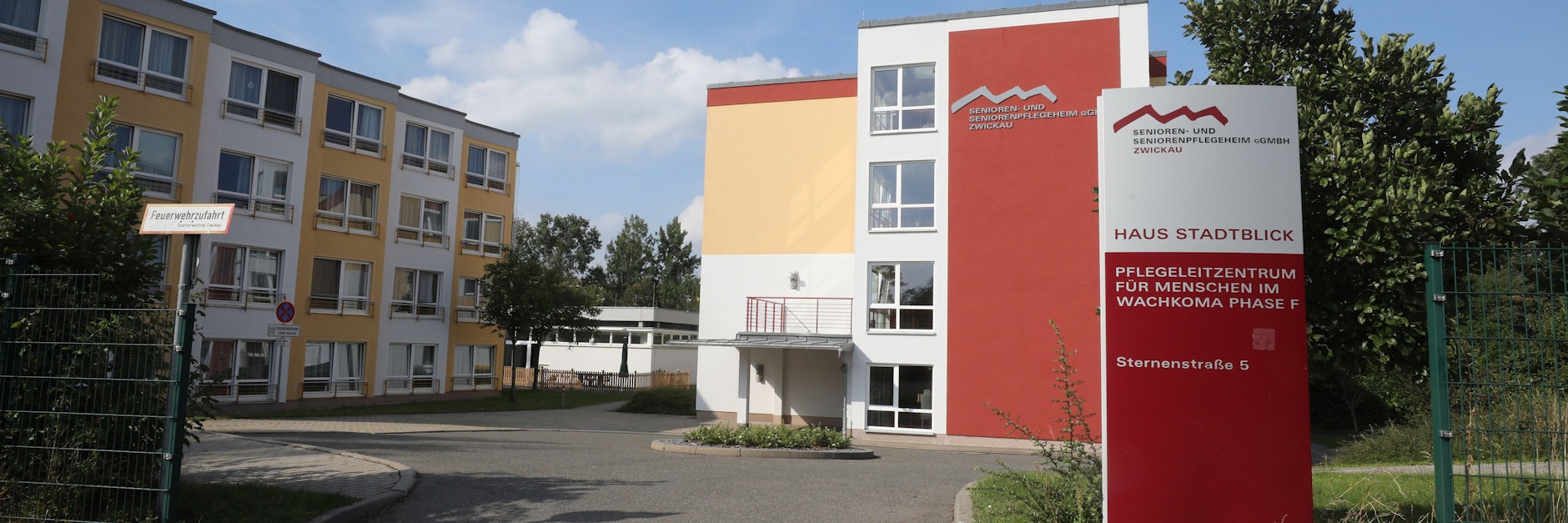 Zwickau: Im Seniorenpflegeheim Haus Stadtblick wurde Seniorin tot aufgefunden.