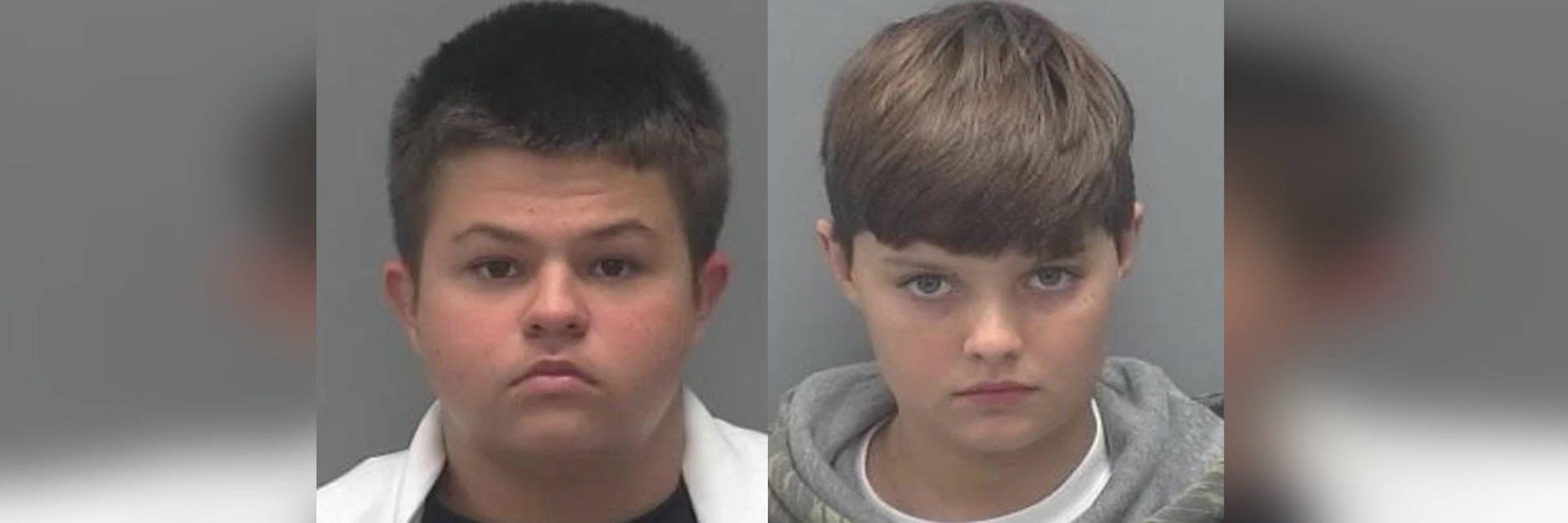 Phillip Byrd (14, l.) und Connor Pruett (13) hatten laut Polizei die Bluttat von Eric Harris und Dylan Klebold 1999 genau studiert.