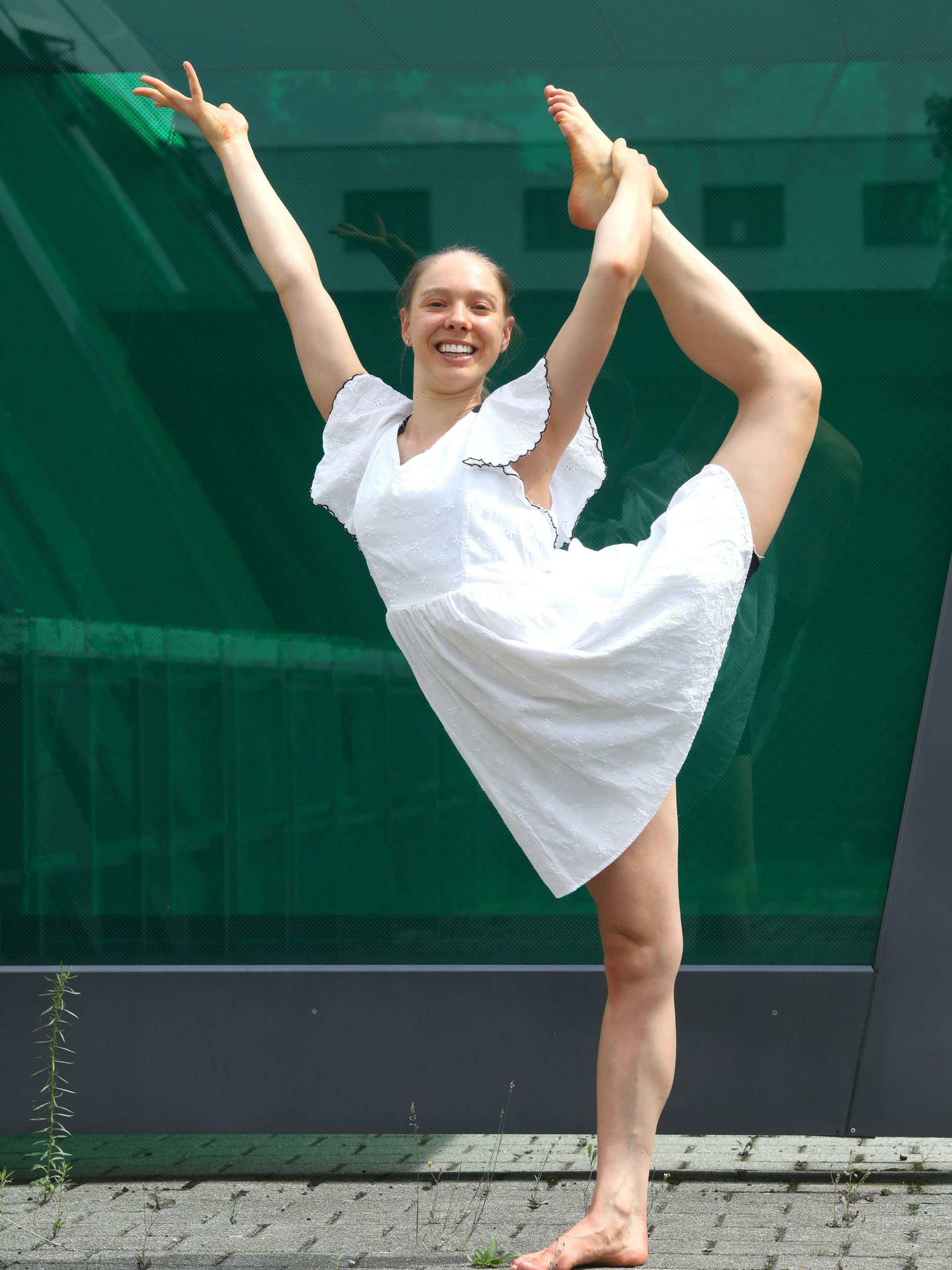 Johanna Häußler (22) startet in die Artisten-Karriere.