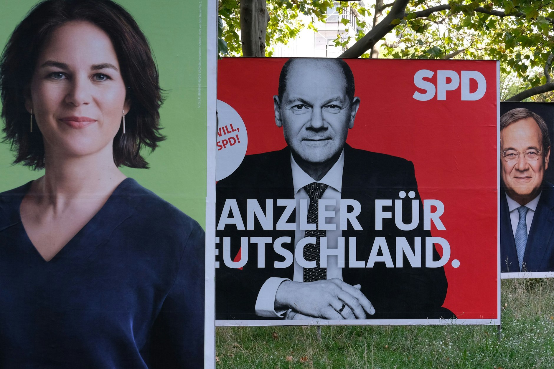 Sie wollen Deutschland regieren – doch in welcher Koalition? Annalena Baerbock (Bündnis 90/Die Grünen), Olaf Scholz (SPD) und Armin Laschet (CDU) sind auf Partner angewiesen.