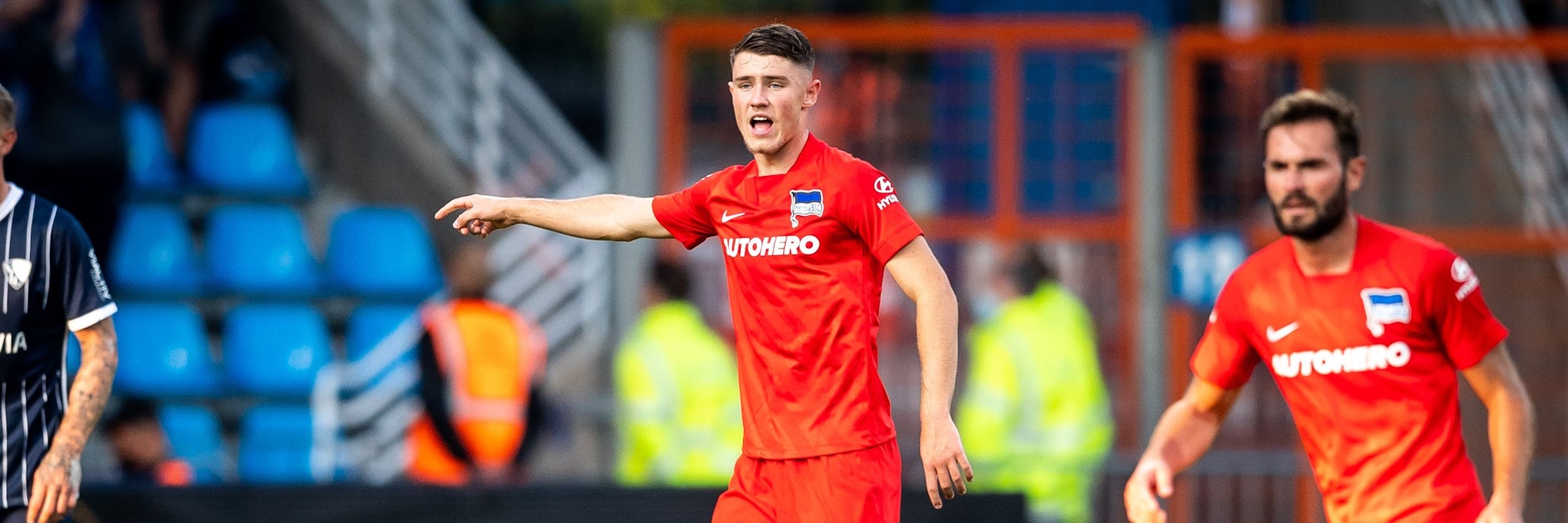 Scheut sich nicht, den Mund aufzumachen und steht auch deswegen bei Hertha-Trainer Pal Dardai hoch im Kurs: Linus Gechter (17).&nbsp;