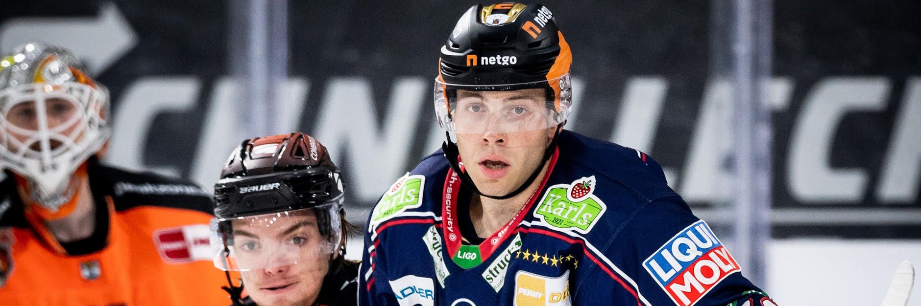 Eisbär Yannick Veilleux ist endlich fit und soll mit seiner Wucht Bremerhaven ärgern. 
