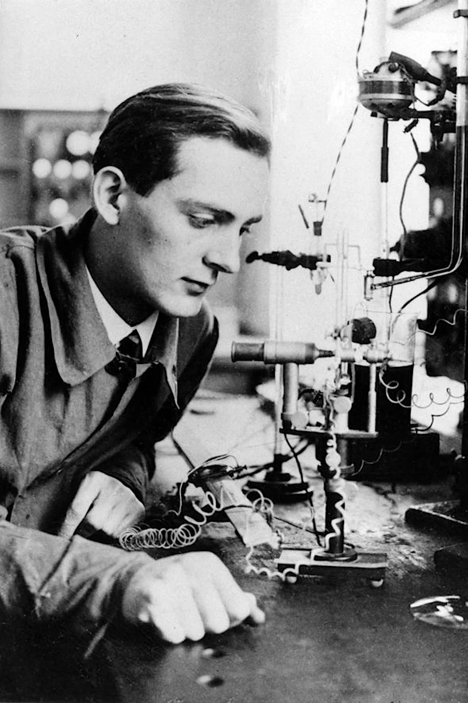 Robert Havemann in jungen Jahren. Der gelernte Chemiker war politischer Aktivist.