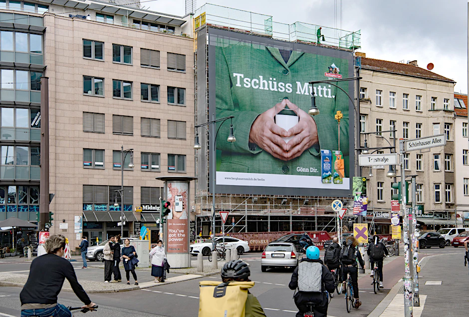 Advertisers are making the most of Merkel