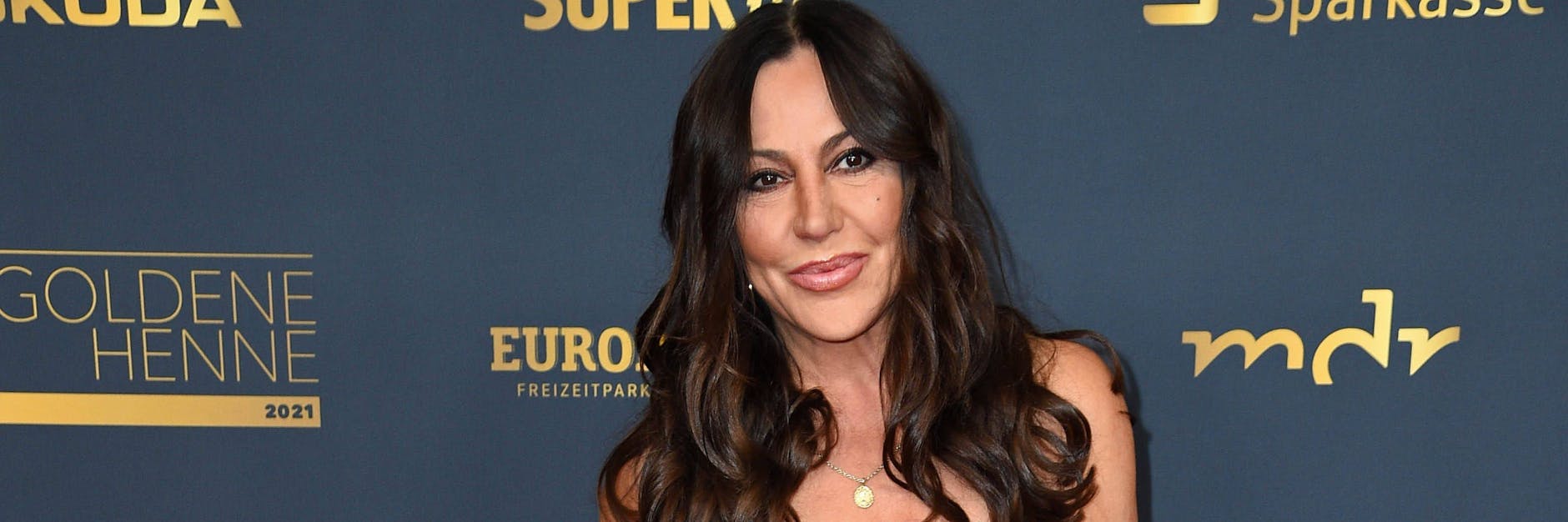 Simone Thomalla bei der Goldene Henne 2021 in Leipzig.