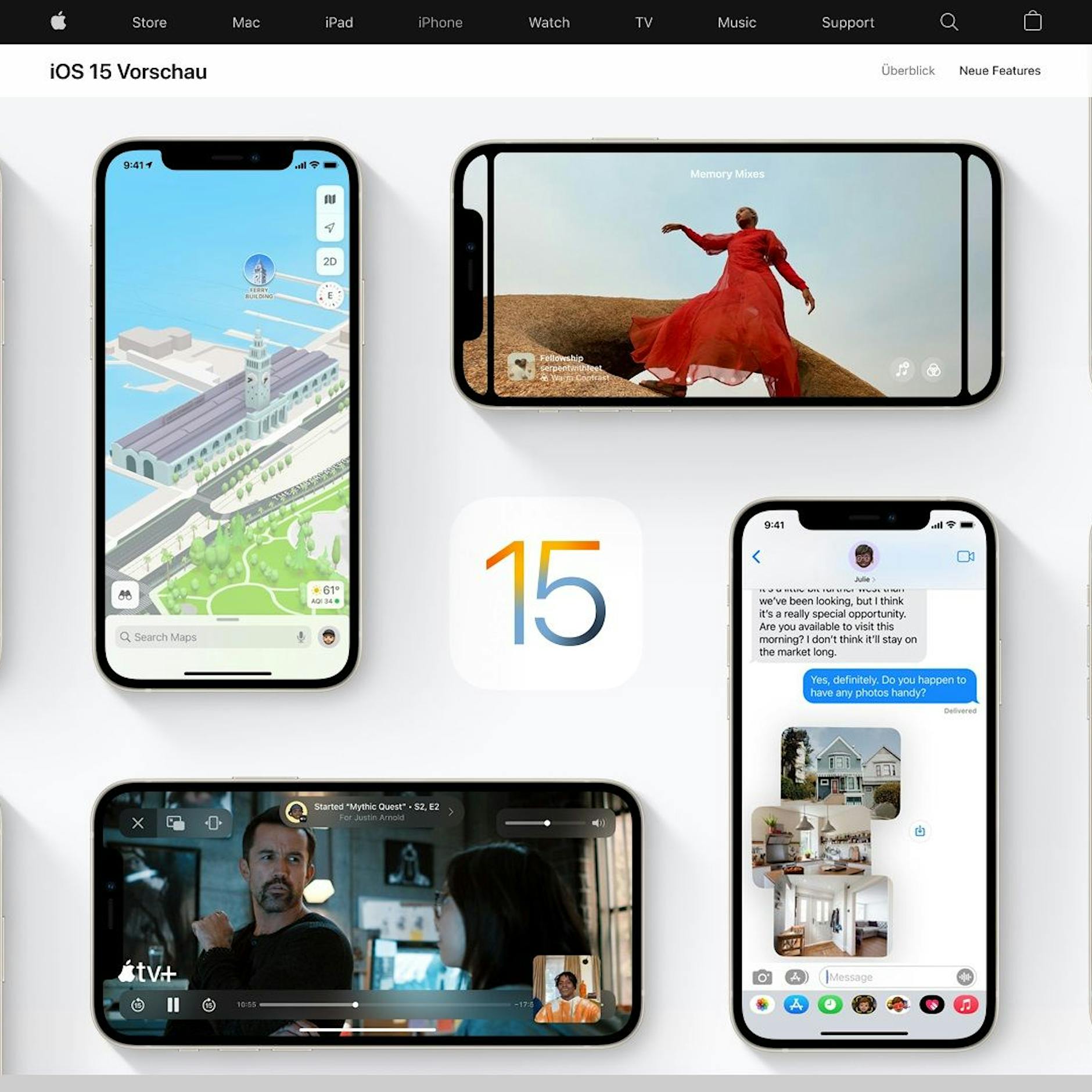 Neues Betriebssystem bei Apple: DIESE iOS 15-Features sollten Sie kennen