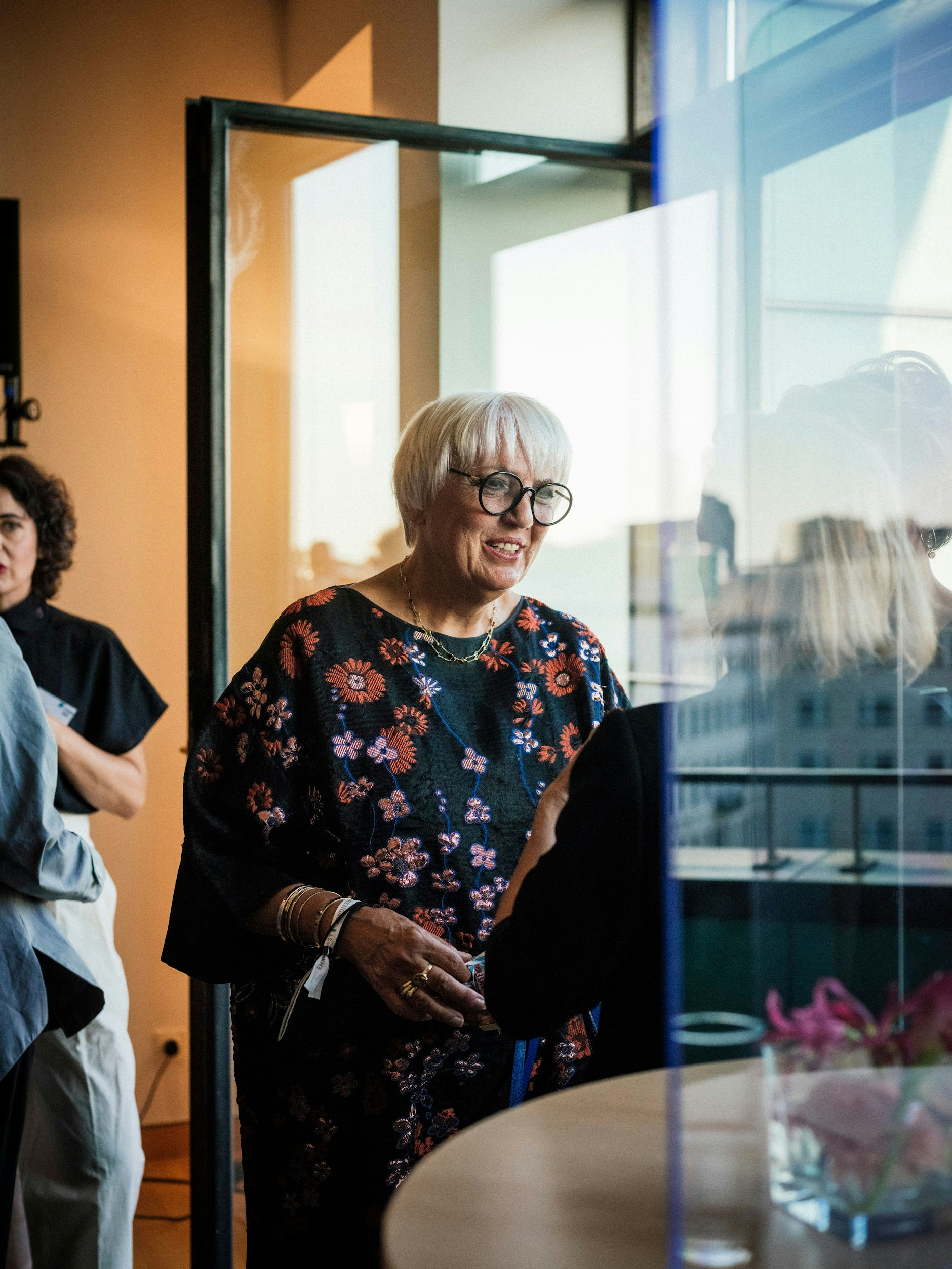 Claudia Roth im Allianz Kulturforum am Pariser Platz