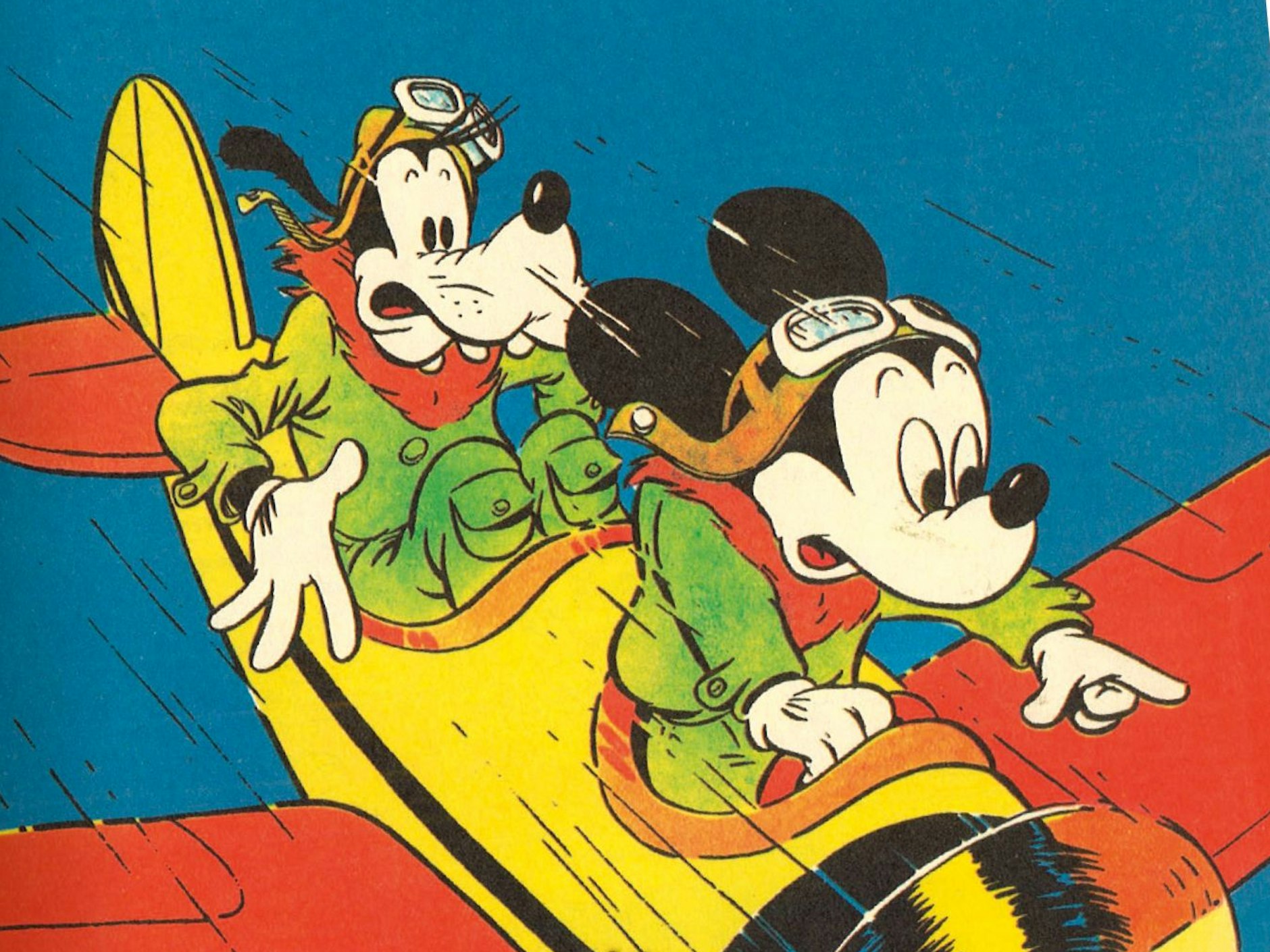 Ausschnitt vom ersten „Micky Maus“-Cover: das September-Heft 1951.