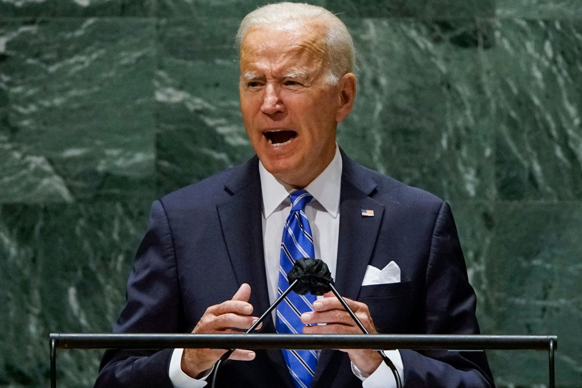 US-Präsident Joe Biden bekräftigte in seiner Rede bei der UN-Generaldebatte insbesondere den Willen der USA zu einer Zusammenarbeit mit historischen Partnern.