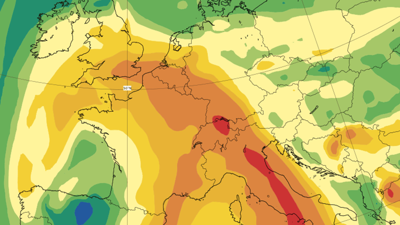 Schwefelwolke von La Palma trifft auch Deutschland.