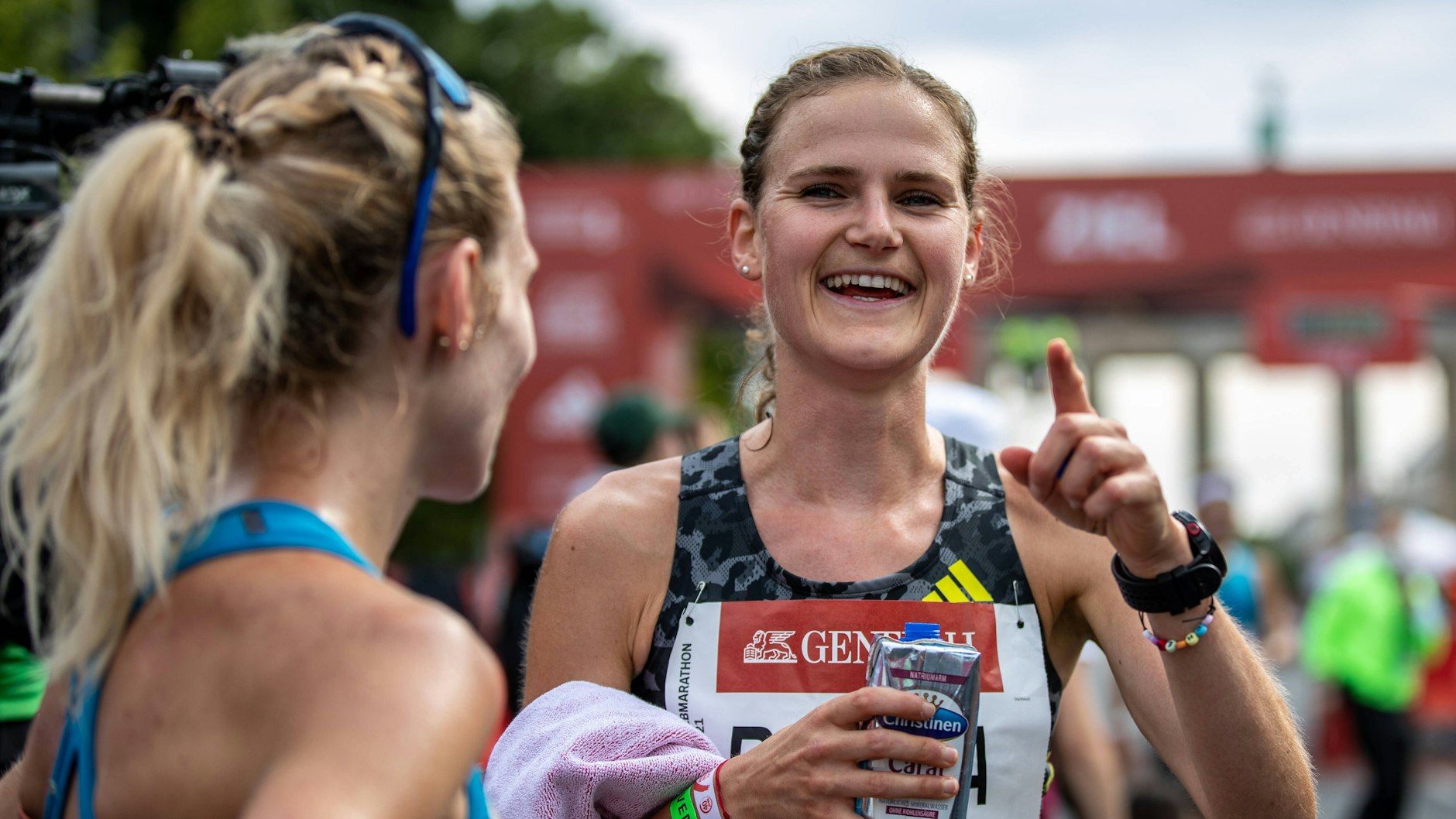 Rabea Schöneborn hat vor einem Monat die halbe Distanz erfolgreich beendet. Am Sonntag startet sie beim Berlin-Marathon.