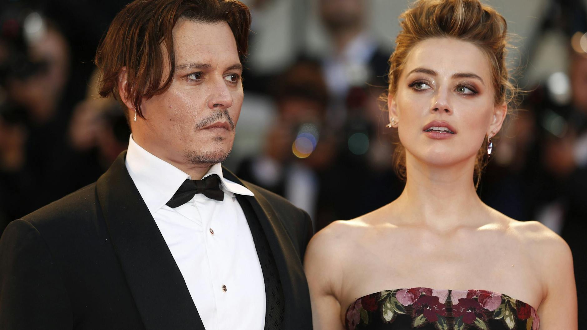 Johnny Depp zusammen mit seiner Ex-Frau Amber Heard.