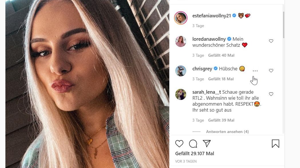 Die Fans haben nur Lob für das veränderte Aussehen von Estefania Wollny.