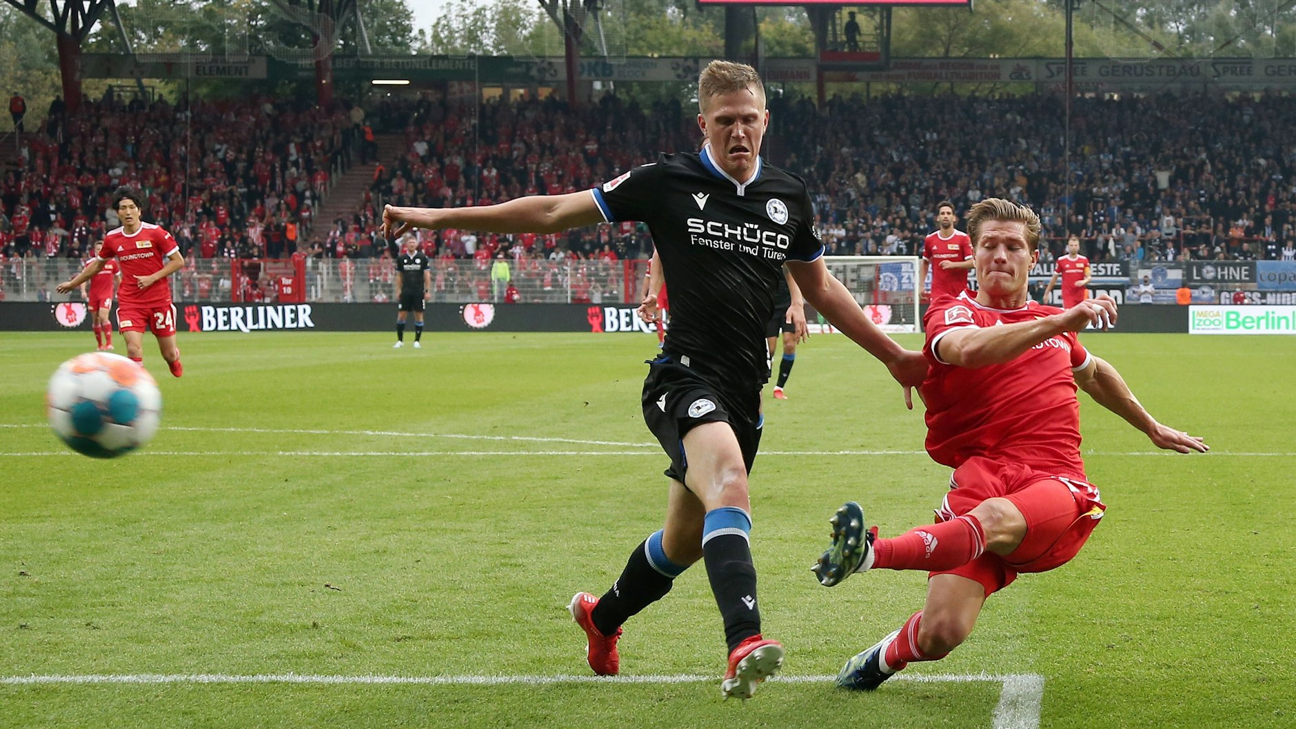 Kevin Behrens traf gegen Bielefeld fulminant aus der Drehung und ließ den 1. FC Union jubeln.&nbsp;