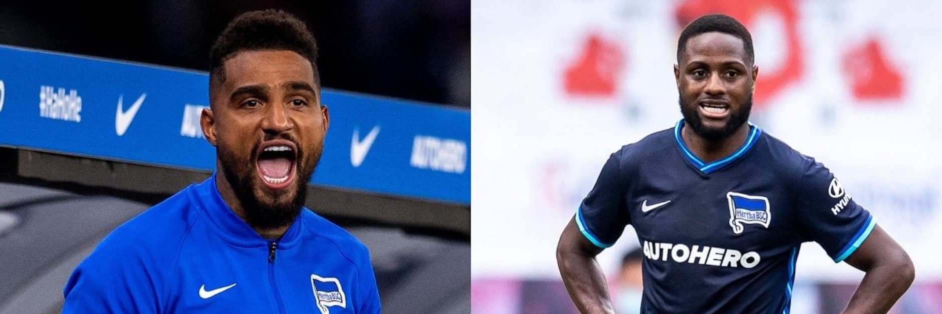 Können Hertha aktuell nicht helfen: Kevin-Prince Boateng war beim Spiel in Leipzig nur Co-Trainer und Verteidiger Deyo Zeefuik fällt aus.&nbsp;