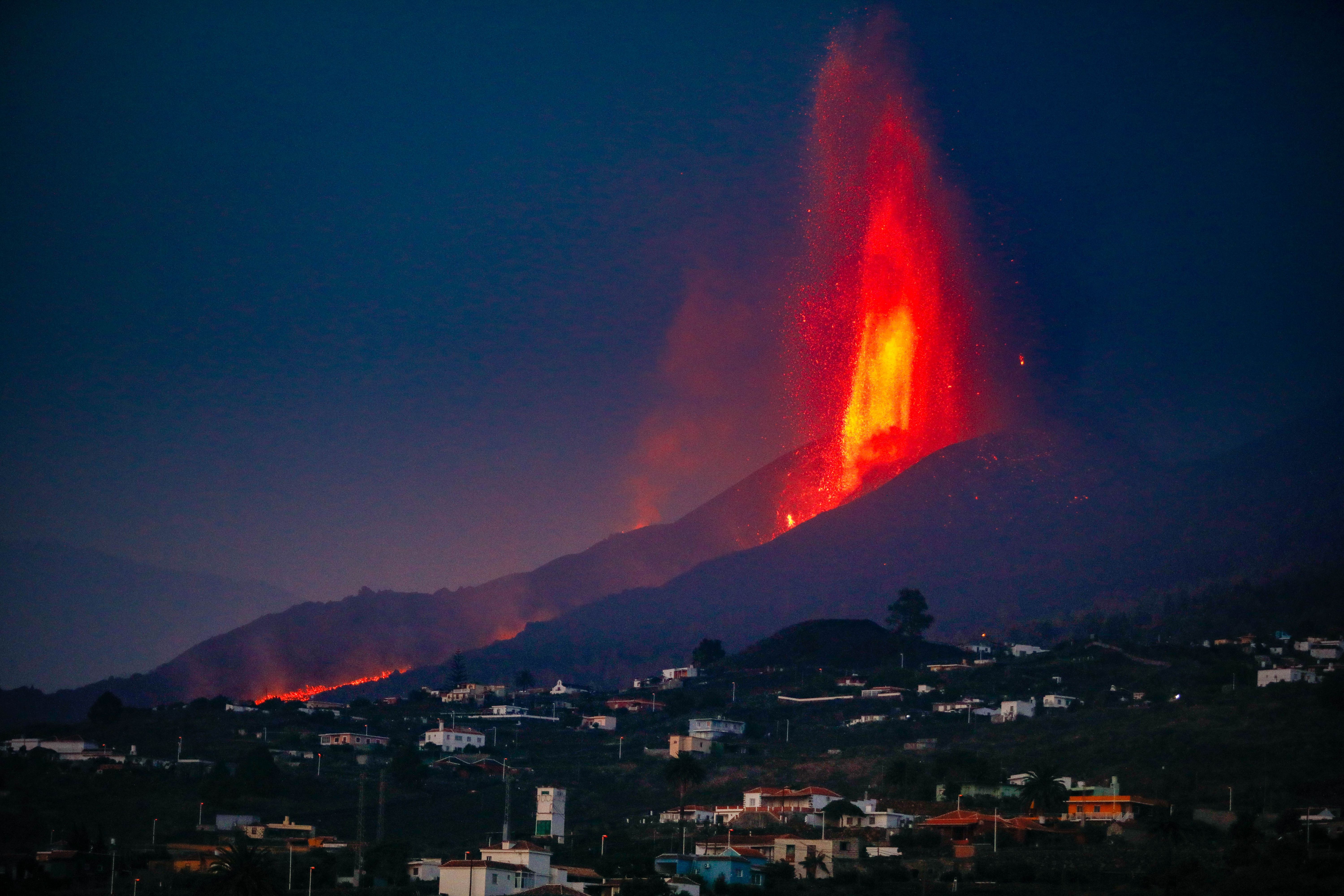 Image - Ausgangssperre für mehrere Stadtteile auf La Palma aus Angst vor giftigen Gasen