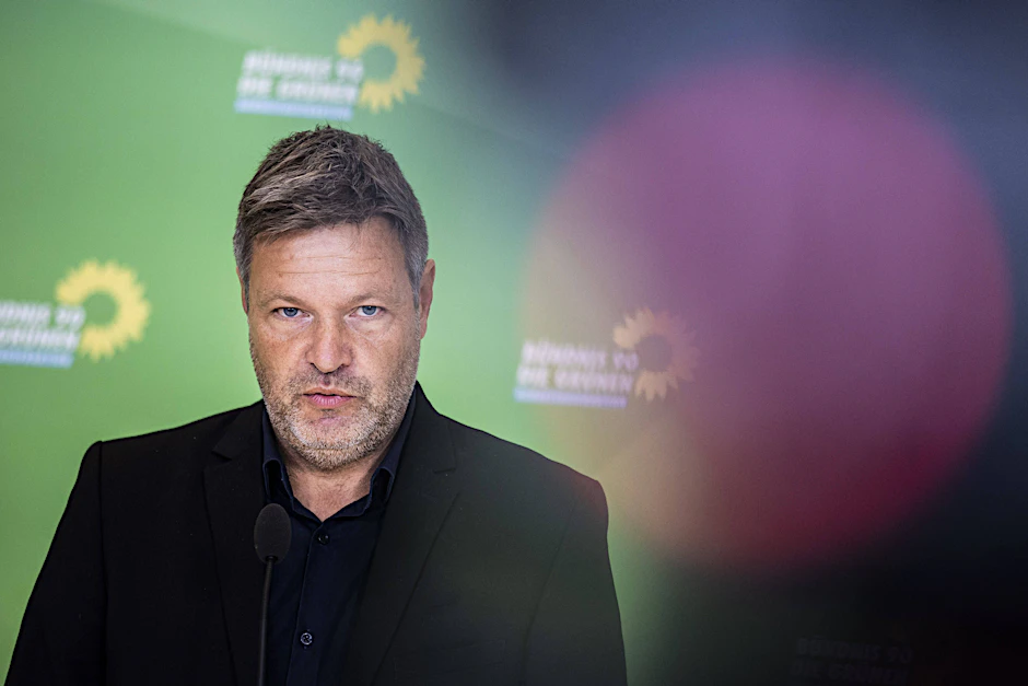 Robert Habeck, Co-Vorsitzender von Buendnis 90/Die Gruenen