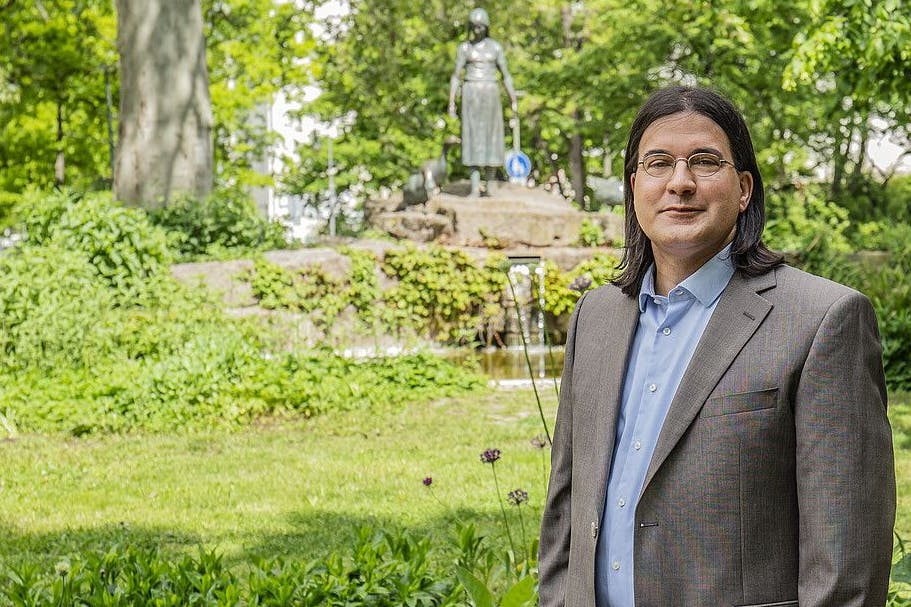 Alexander Kaas Elias trat im Wahlkreis 6 in Wilmersdorf an. 