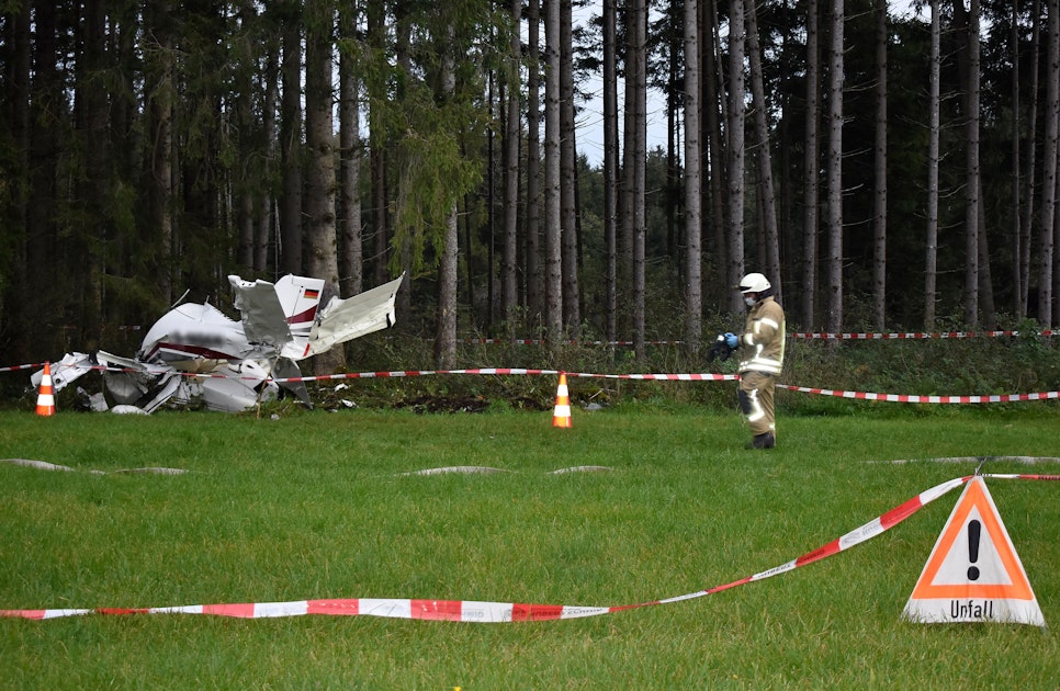 Kleinflugzeug stürzt plötzlich im Ostallgäu ab: Ein Toter ...