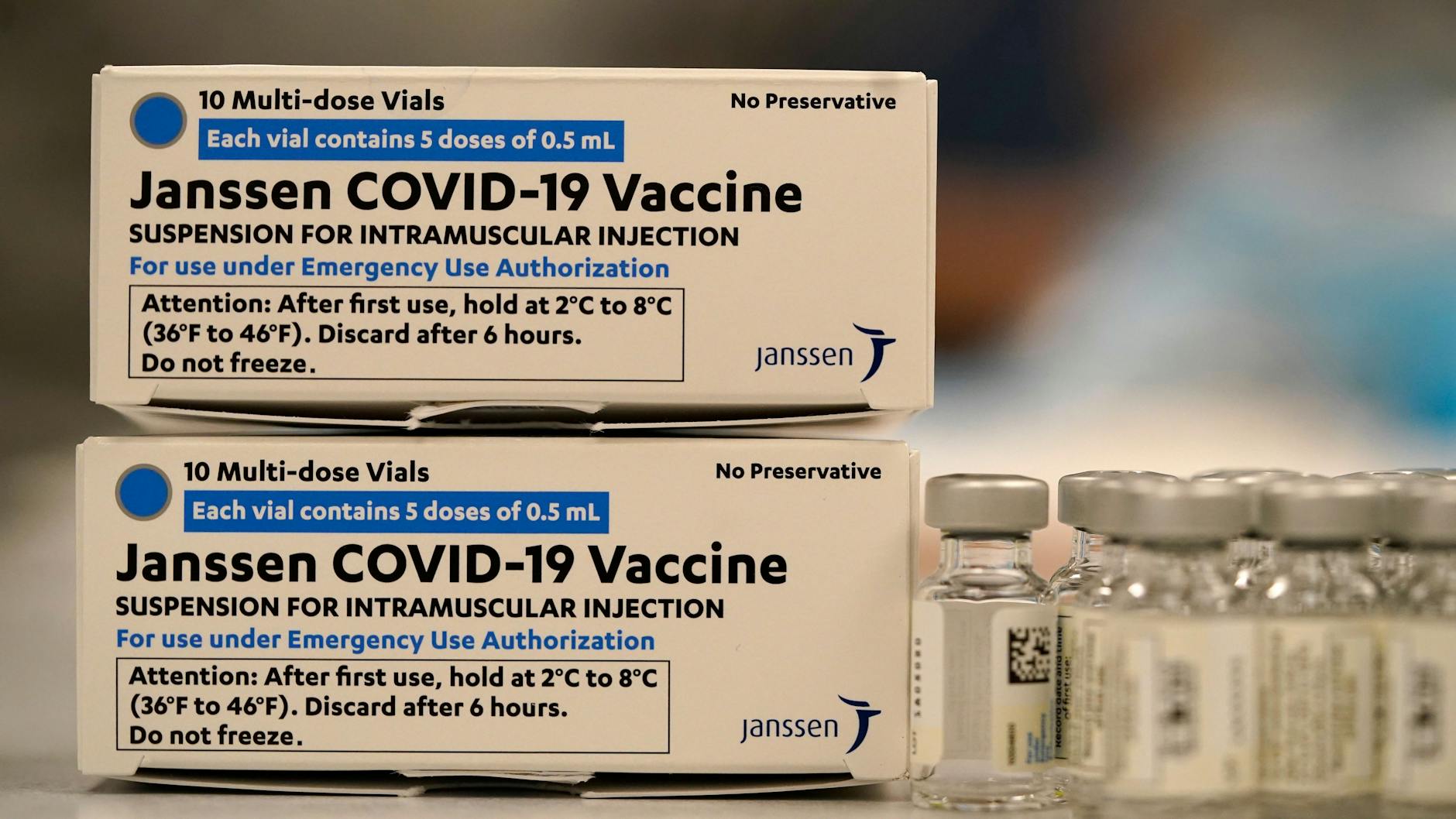 Slowenien hat die Impfungen mit dem Vakzin von Johnson &amp; Johnson nach einem Todesfall vorerst ausgesetzt (Symbolbild).&nbsp;&nbsp;