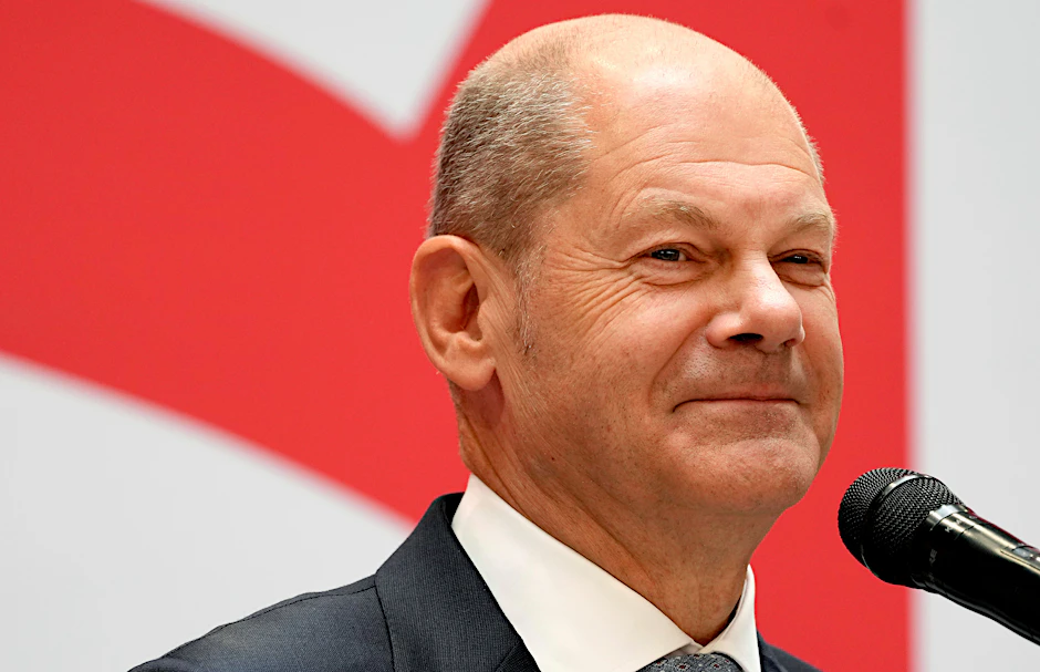Zufriedenes Lächeln: Wird Olaf Scholz der Merkel-Nachfolger?&nbsp;