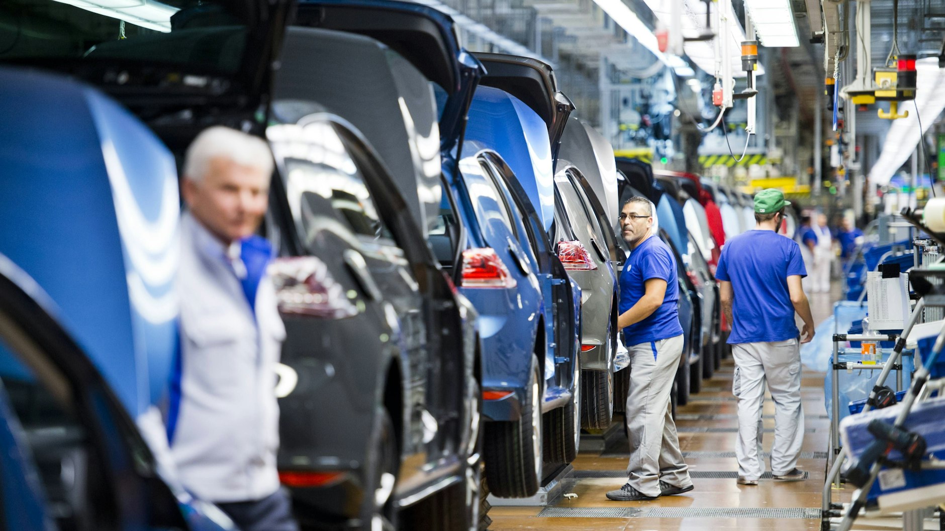 In Deutschland spielt die Automobilindustrie im Verhältnis zum BIP eine außergewöhnlich große Rolle.