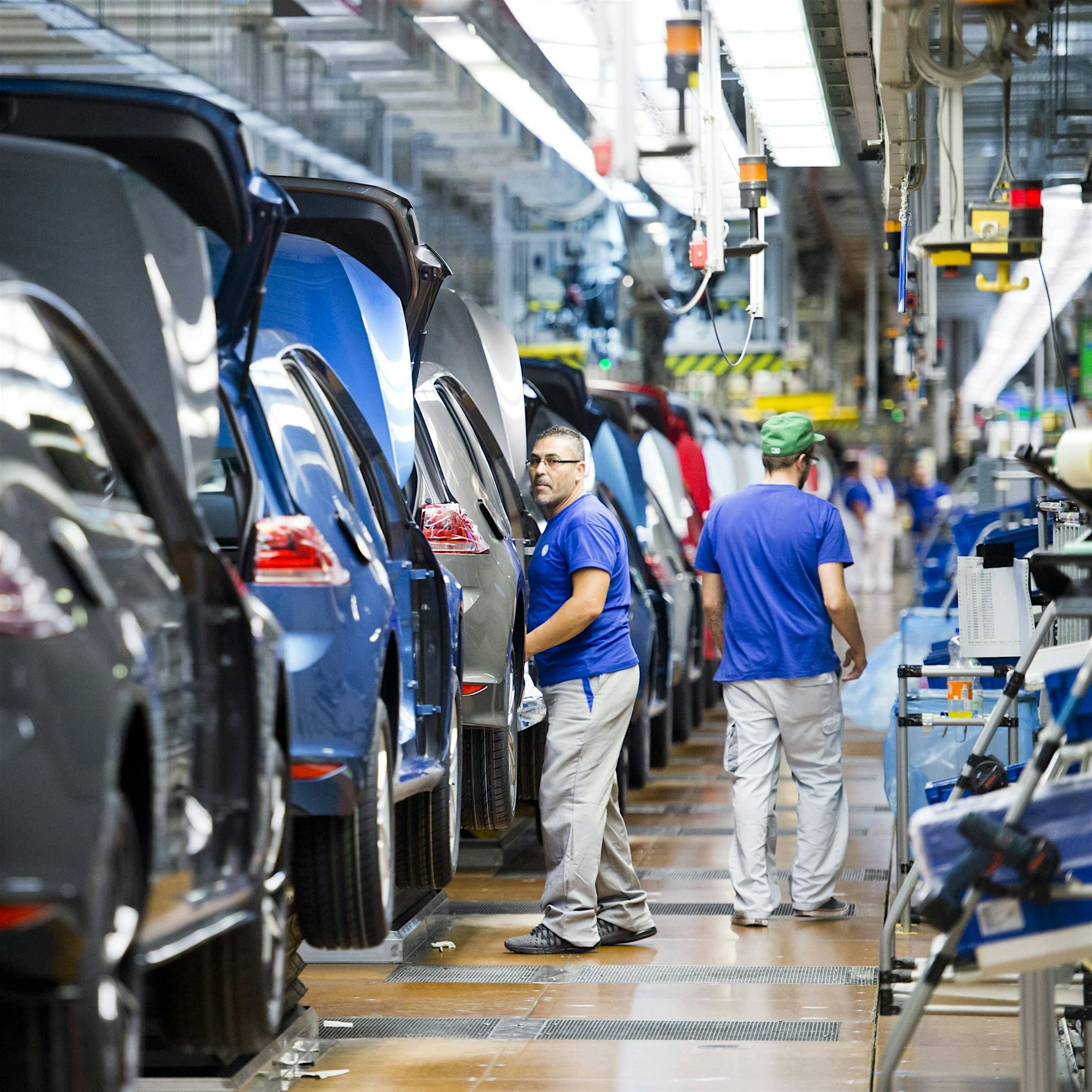 Wenn die Handbremse gelöst wird, macht das BIP einen Sprung