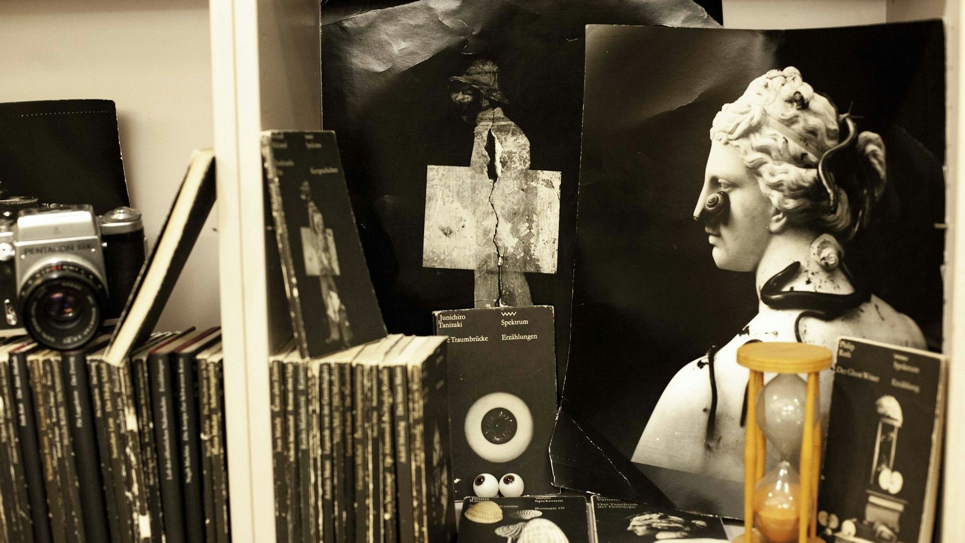 Die Spektrum-Reihe des Verlags Volk und Welt im Bibliotop der Leipziger Buchwissenschaft.