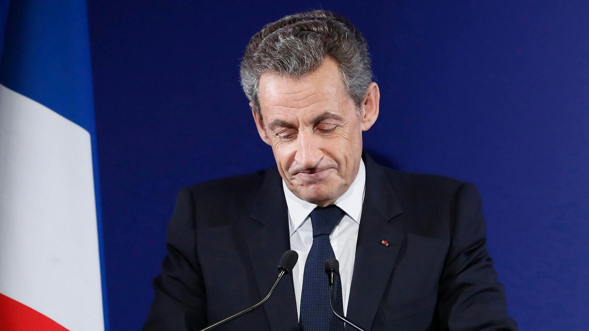 Der ehemalige Präsident von Frankreich: Nicolas Sarkozy
