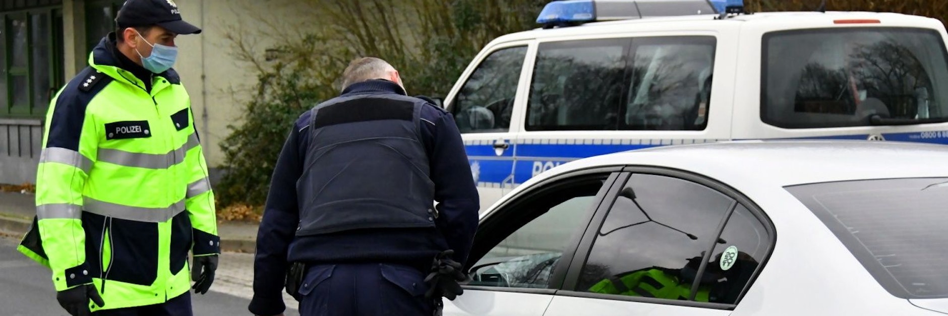 Die Brandenburger Polizei kontrolliert Ausflügler aus Berlin.&nbsp;