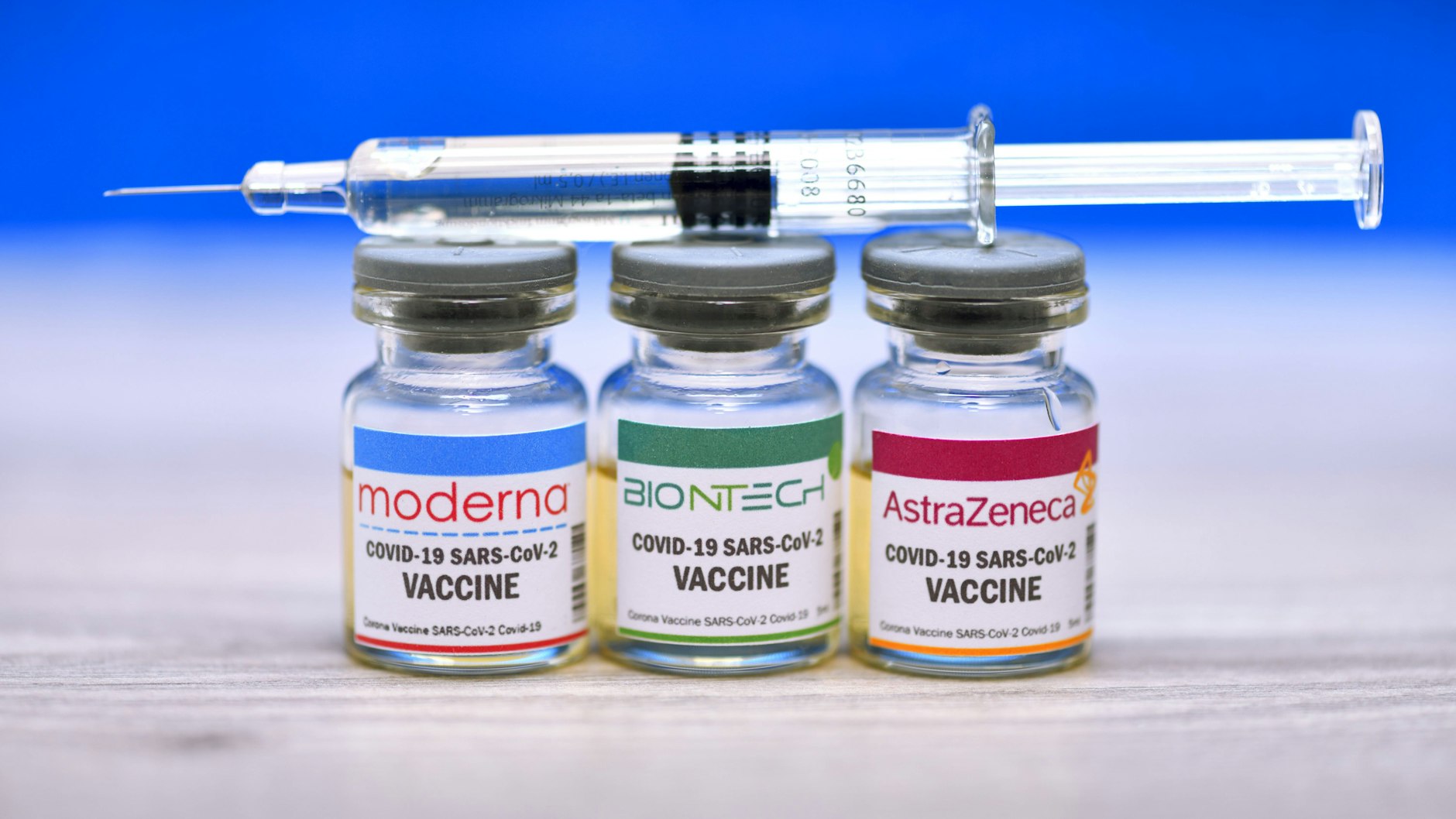 Die Qual der Wahl? Drei Impfstoffe, die auch in Berlin das Coronavirus bannen sollen.&nbsp;