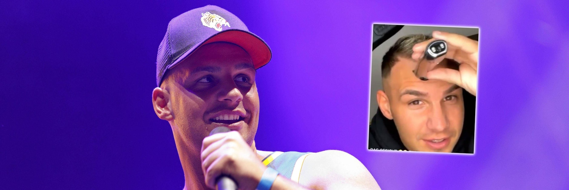 Pietro Lombardi hat sich in der Nacht zu Montag eine Glatze rasiert.