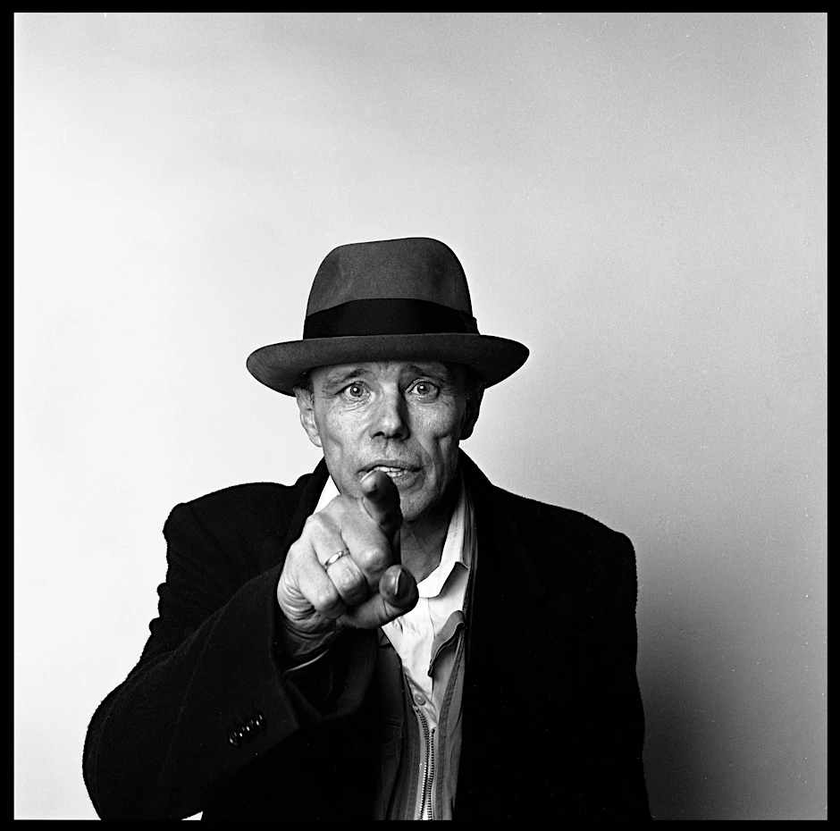 Portrait von Joseph Beuys 1921-1986, Paris, 1985.