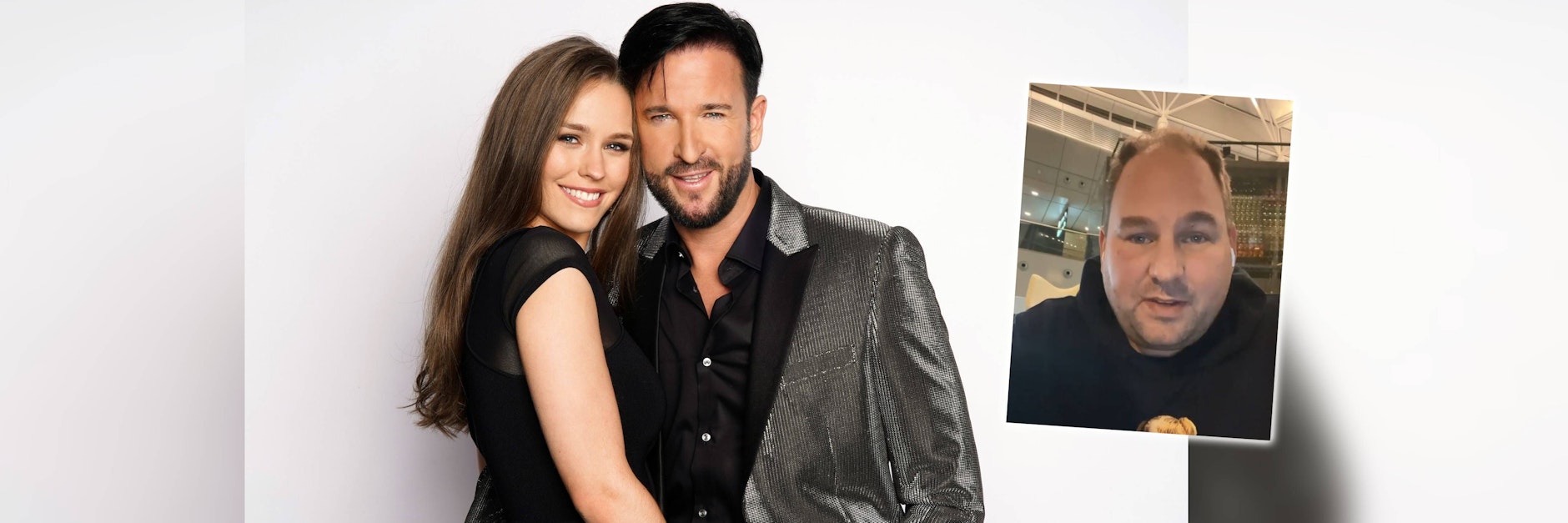 Timo Berger (eingeklinkt) war der Reisemanager von Michael Wendler. Jetzt bietet er Laura seine Hilfe zur Flucht an.