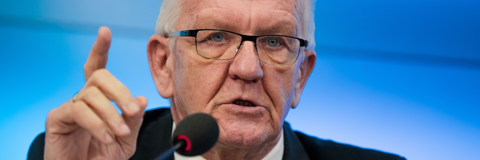 Baden-Württembergs Ministerpräsident Winfried Kretschmann (Bündnis 90/Die Grünen)