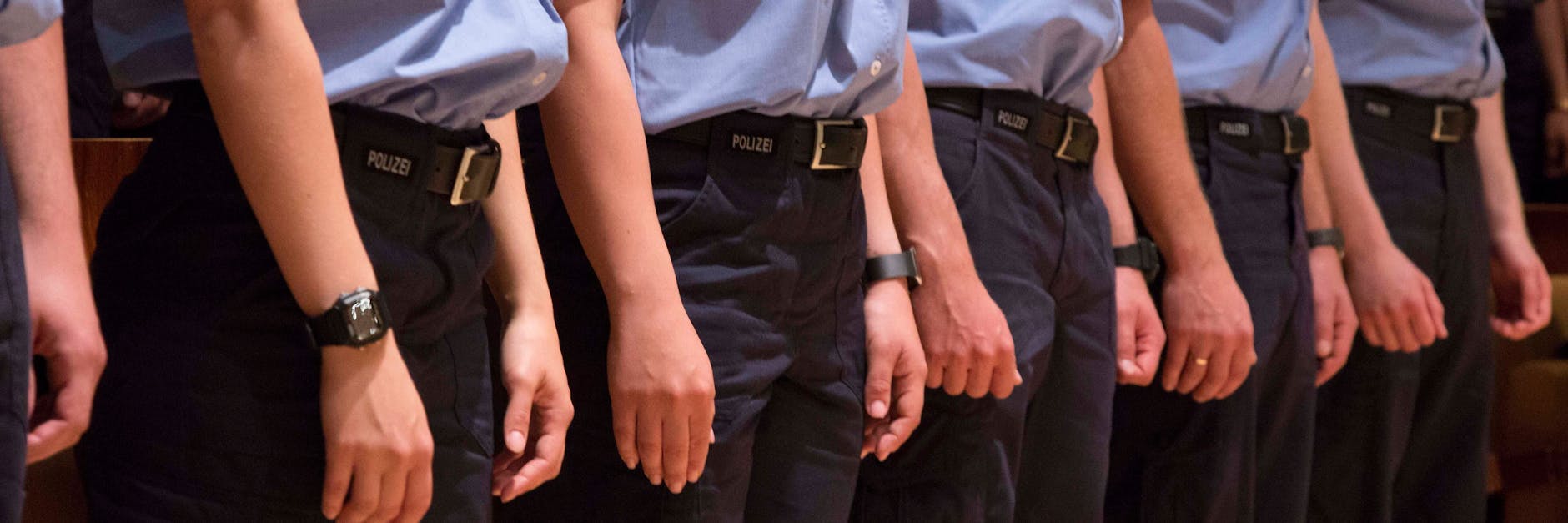 In der Berliner Polizei haben bereits 38 Prozent der Mitarbeiter Migrationshintergrund.