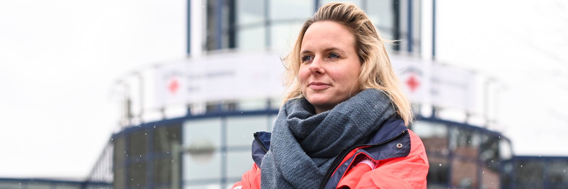 Seit Anfang Januar arbeitet Franziska von Kempis im Impfzentrum an der Messe.<br>