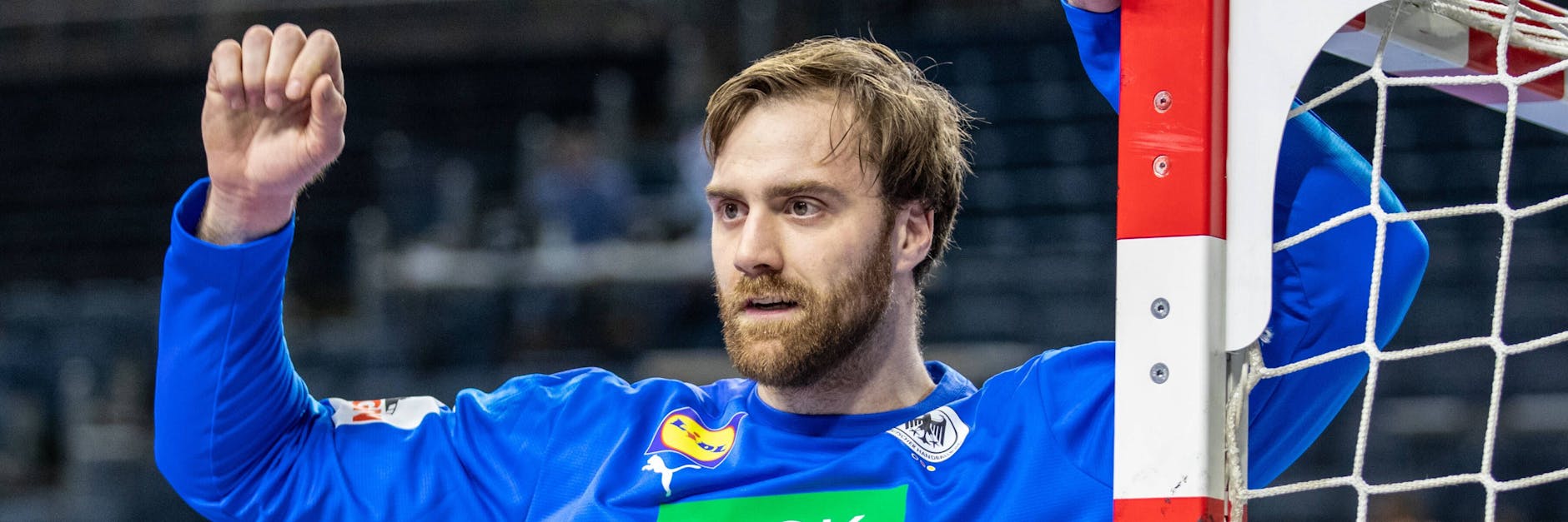 Im Tor ist er immer voll im Tunnel: Torwart-Hexer Andi Wolff.