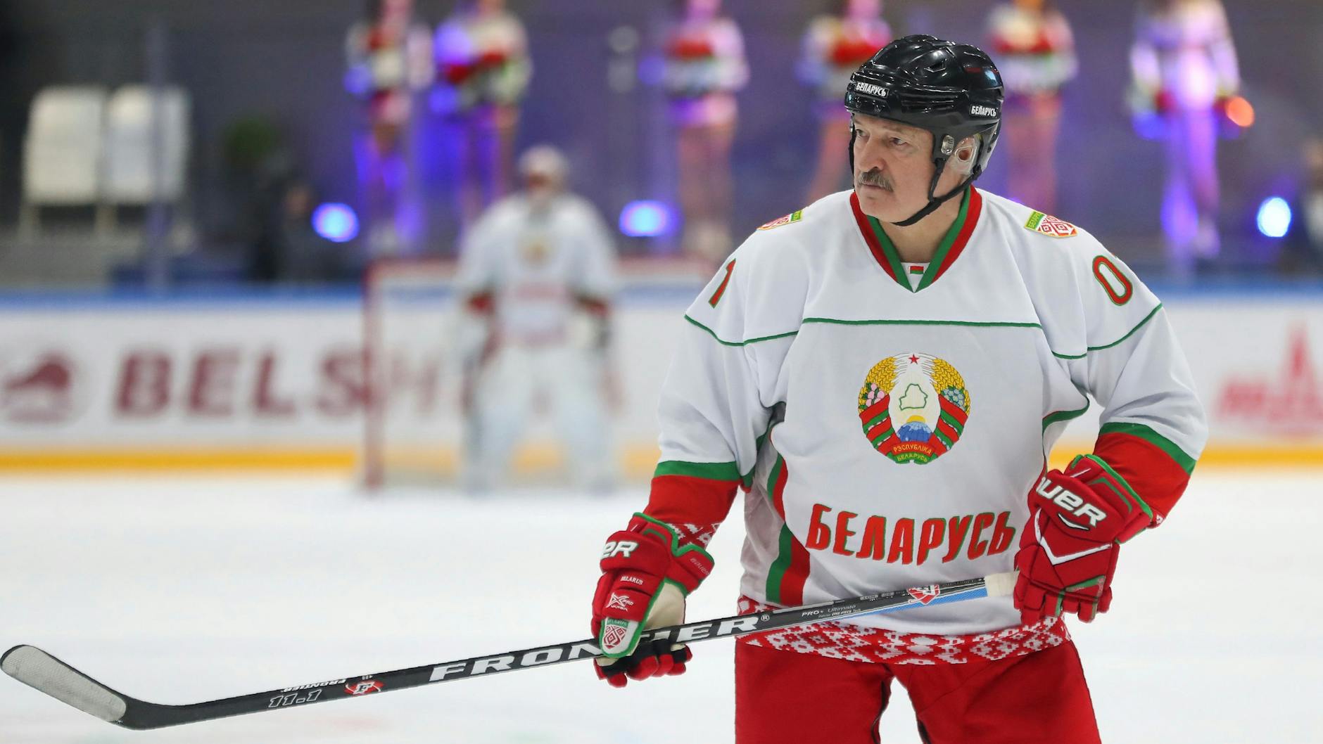 Alexander Lukaschenko hätte es gerne gesehen, wenn nicht nur er, sondern auch die internationalen Stars in Belarus aufs Eis gehen.