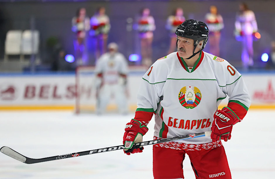 Alexander Lukaschenko hätte es gerne gesehen, wenn nicht nur er, sondern auch die internationalen Stars in Belarus aufs Eis gehen.