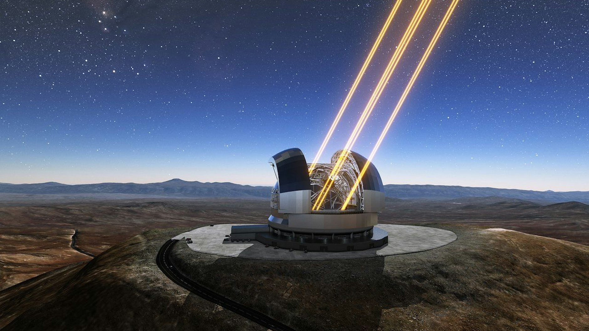 Das Extremely Large Telescope der Europäischen Südsternwarte im Norden Chiles.&nbsp;<br>