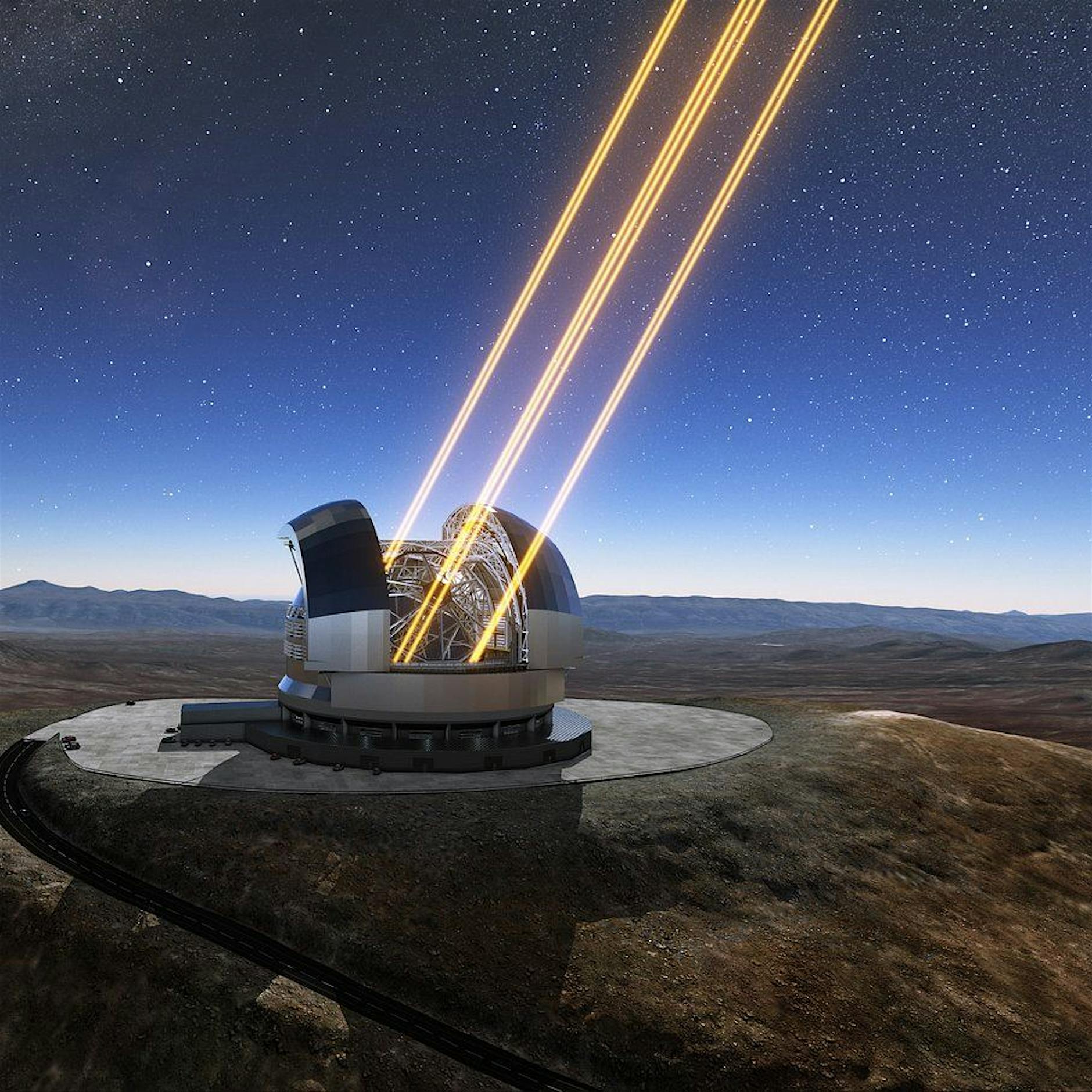 Großteleskope erkunden das All, doch Satelliten funken dazwischen