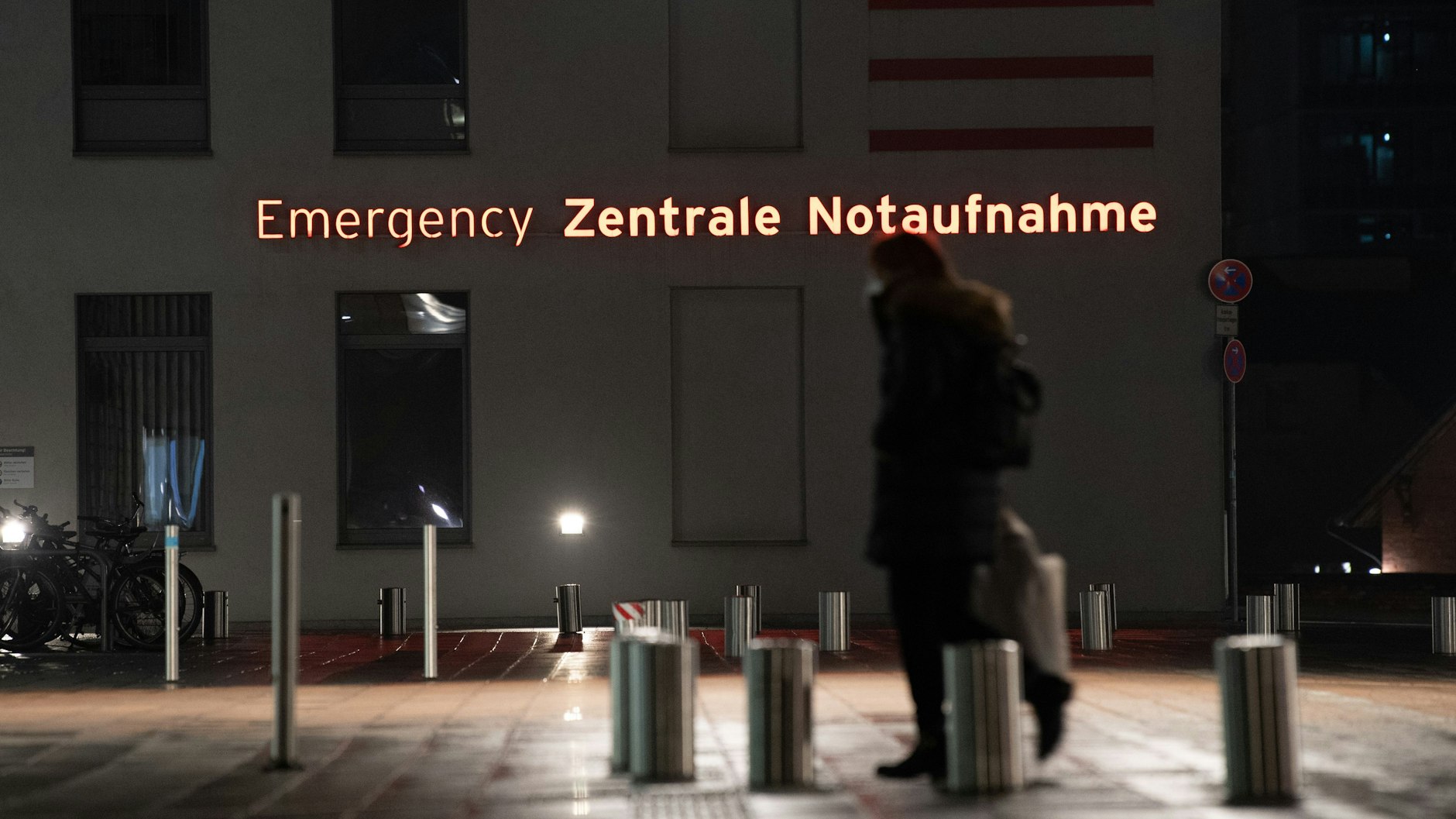 Die Notaufnahme der Berliner Charité. Berliner Kliniken benötigen dringend Hilfe.