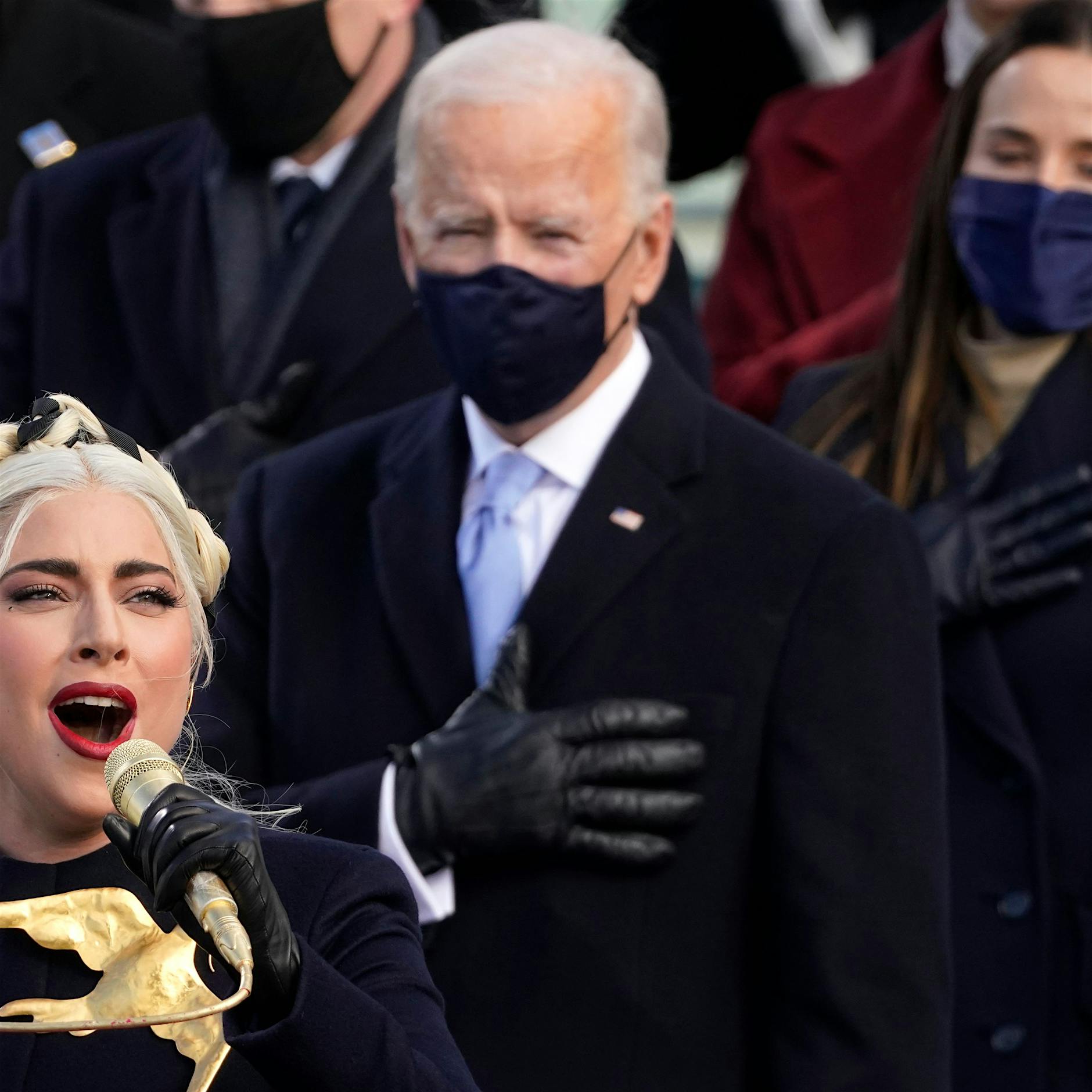 Kraftvoll, mitreißend: So bewegte Lady Gaga die Amerikaner